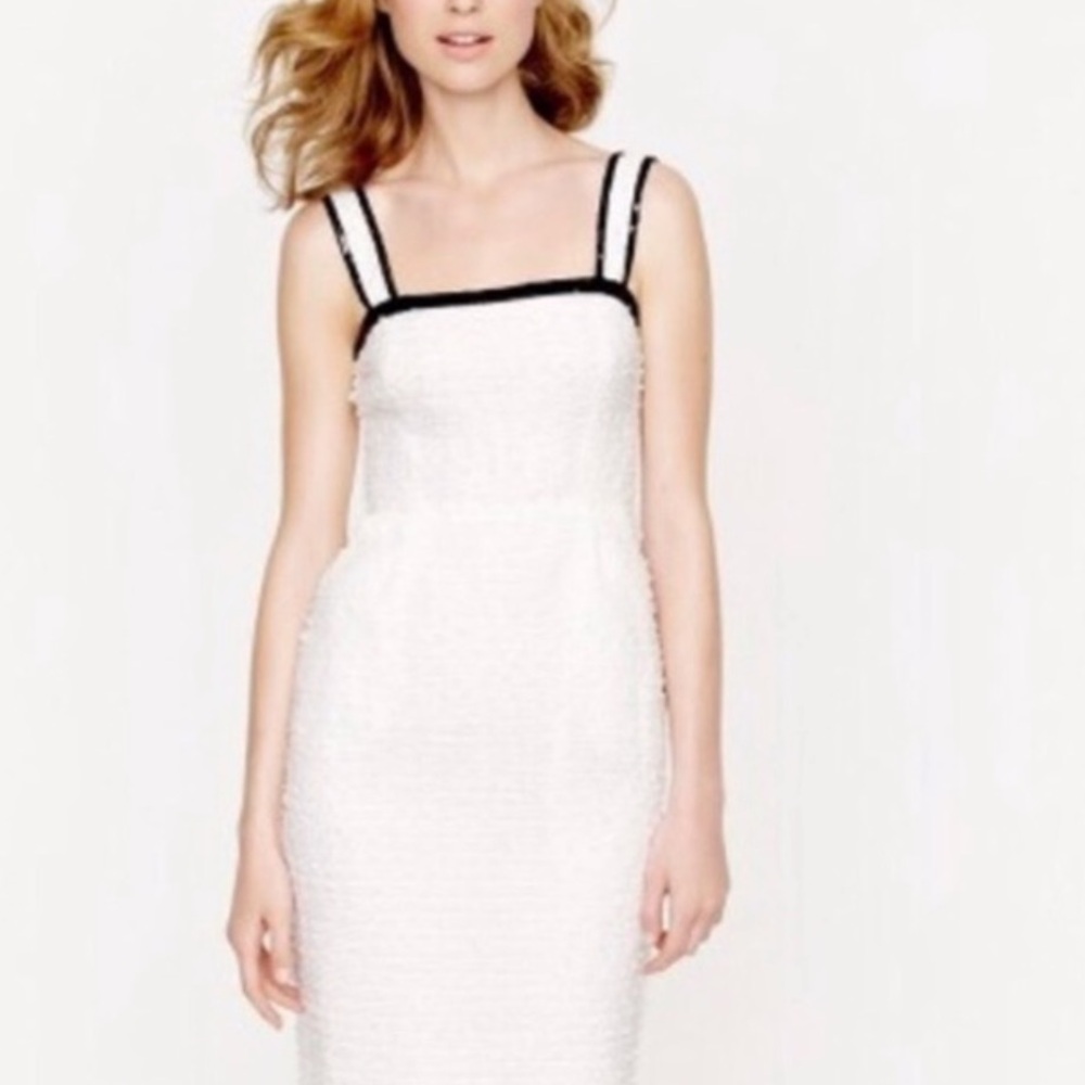 J Crew Collection tweed dress